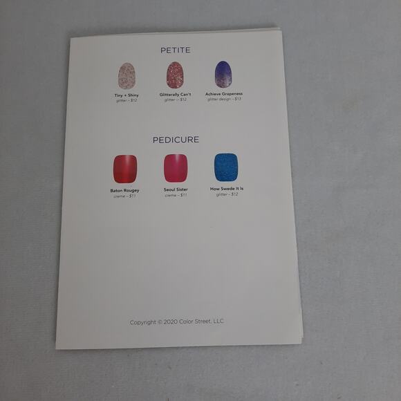 5 For $20.00 Color Street Catalogs - Picture 7 of 9